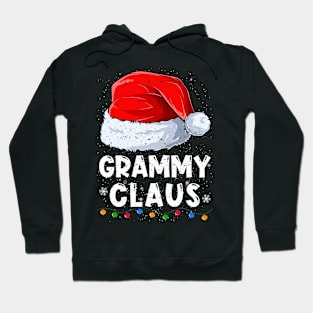 Grammy Claus Christmas Santa Family Matching Pajama Hoodie